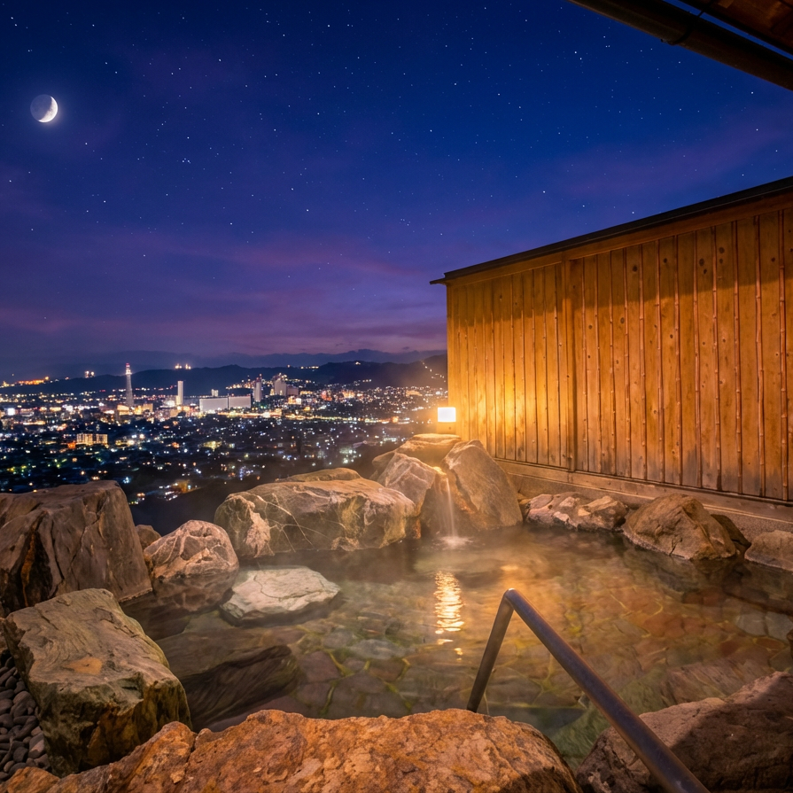 山映閣　露天風呂